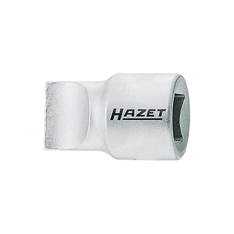 HAZET 980-3X19 Slot Profile Screwdriver Socket - Chrome-Plated