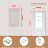 Jilron Adhesive Curtain,100% Blackout Curtains, No Drilling, Suitable for Multi-Scenes