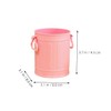 FUNOMOCYA 3pcs Desk Trash Can Makeup Brush Holder Cute Pen
