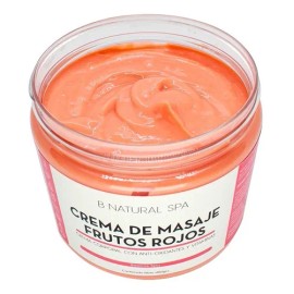 Crema para cuerpo B. Natural Spa Spa Crema de Masaje en tubo de 480mL/480g frutos rojos