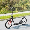 Aosom Youth Scooter Kick Scooter for Kids 5+ with Adjustable