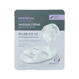 The Face Shop Intensive Elasticity Mask Cream Tension Sheet / 집중탄력 마스크림 텐션 시트