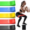 Resistance Bands Set - 5 Exercise Workout Bands for Women