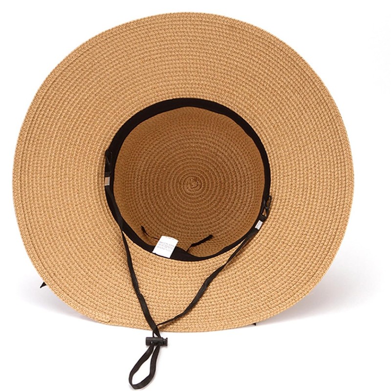 HIQIU Women's Sun Hat with Wide Brim, Foldable Sun Protection,