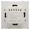 WiFi Smart Wall Light Switch Tempered Glass Remote Control Wireless