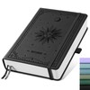 EMSHOI Notebook A5 Lined, Thick Notepad, 320 Numbered Pages, Hardcover