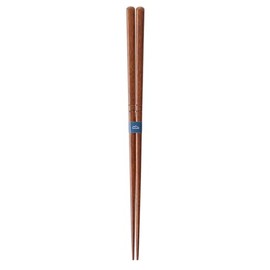 Kawai KURABI 125138 Chopsticks Brown Round Corner 9.1 inches (23 cm)