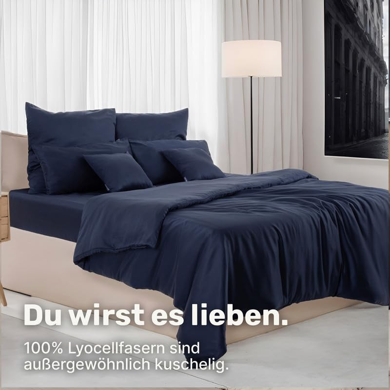 twenty:three® Cushion Cover 40 x 40 cm Midnight Blue -
