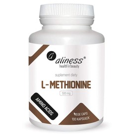 L-Methionin 500 mg 100 Kapseln Gemüsekappen Aliness
