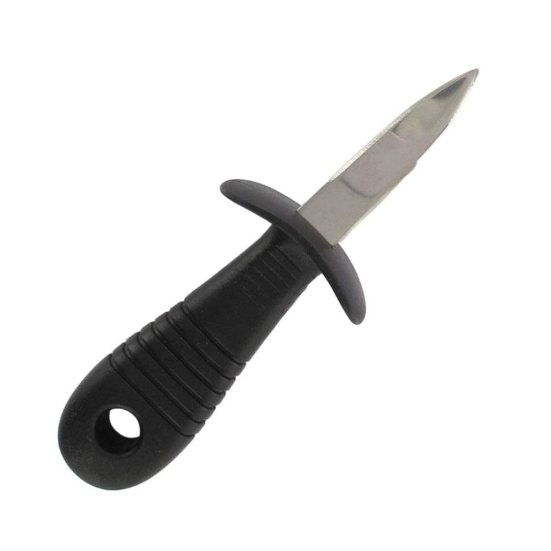Fackelmann 43780 Coltello per ostriche, Acciaio Inossidabile, Grigio, 16 x