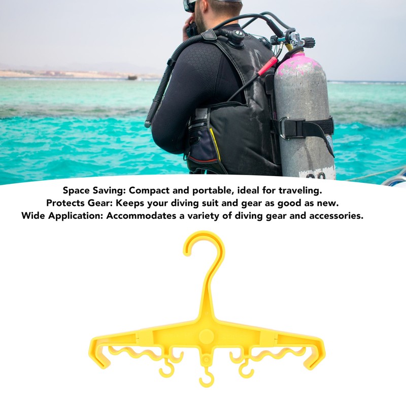 BCD BC Hanger Multi Purpose Ergonomic ABS Portable Durable Diving