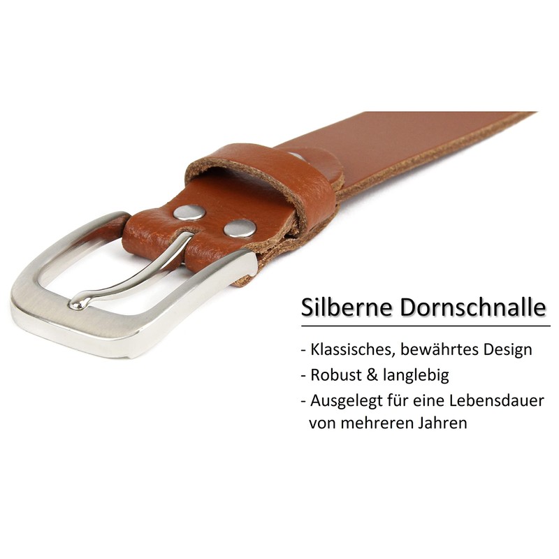 Frentree 100% Genuine Leather Belt - Made in Germany -