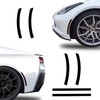 NDRUSH Blackout Side Marker Lights & Reflectors Vinyl Tint Film