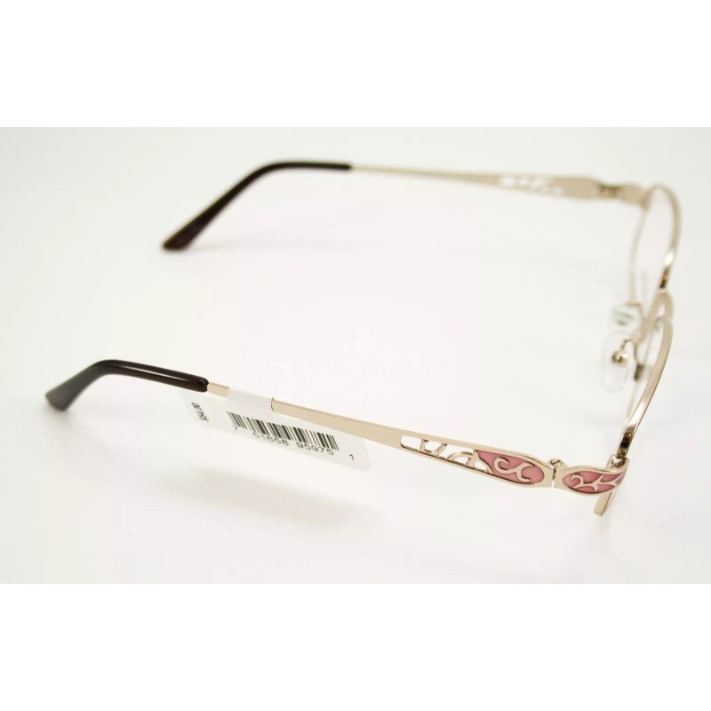Visage NEW Visage E212 Gold Womans Prescription Eyeglass Frames MSRP