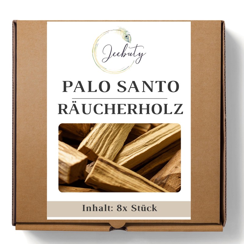 JEEBUTY Palo Santo, 8 pieces of smoking wood (approx. 10