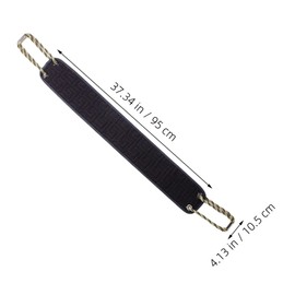 Healvian Double-sided Egyptian Loofah Back Scrubber Exfoliating Body Sponge for Shower Gentle Skin Cleanser for Men and Women Effortlessly Reach Difficult Areas Refreshing Bath