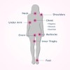 Cuerpo Glide para ella 42.5 gram anti Chafe Bálsamo, Rosado,