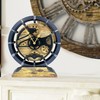 ImprovingLife The Gears Clock Desk Clock 10 inches with Real