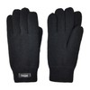 BRUCERIVER Men Pure Wool Knit Gloves with Thinsulate Lining and