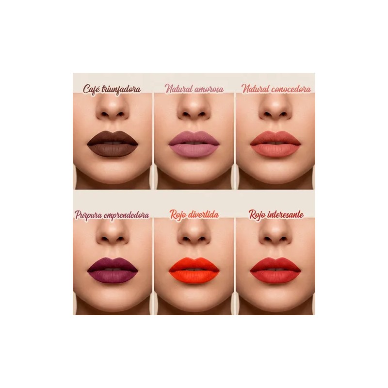 Labial Natural Mate Hidratante En Barra + Brillo Shelo