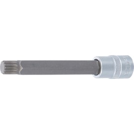 BGS 5184-M14 | Bit Socket | length 140 mm | 12.5 mm (1/2") Drive | Spline (for XZN) | M14