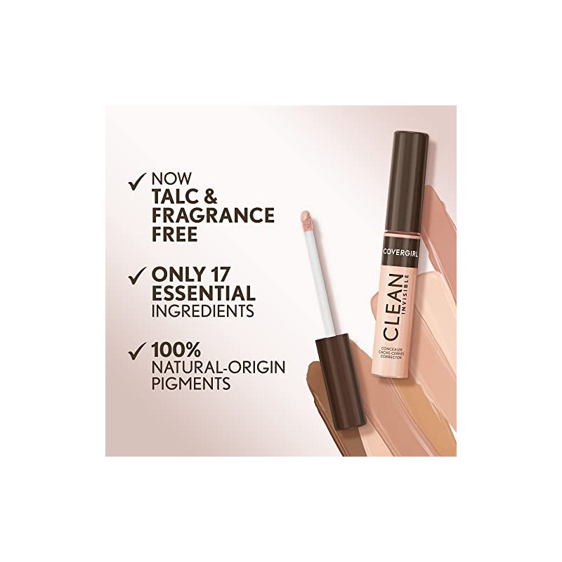 COVERGIRL CG Clean Invisible Concealer Corrector Líquido Warm Nude 123