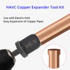 dophee 6PCS HVAC Repairing Set Air Conditioner Copper Pipe Tube
