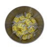 Individually Wrapped Fruit Gem Soft Candy Only Lemon Flavor -1lbs,