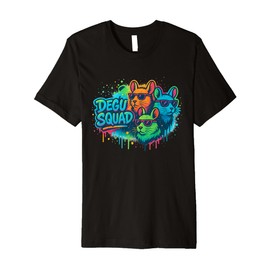 Degu Squad Graffiti Style Premium T-Shirt
