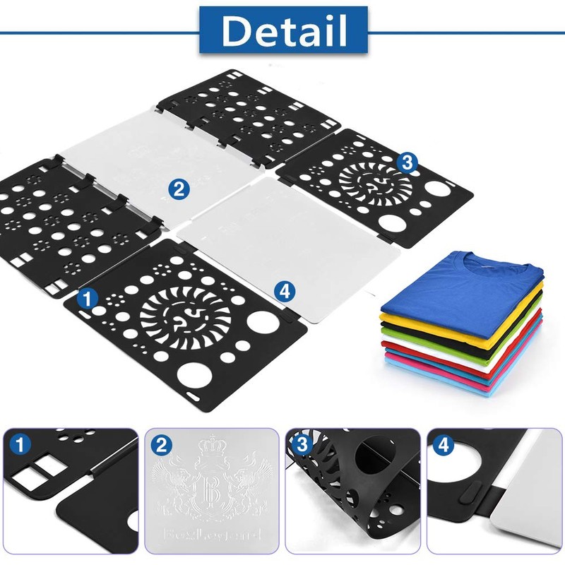 BoxLegend V3 Shirt Folding Board T Shirt Clothes Folder Durable