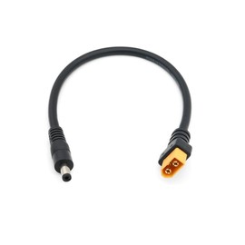 Switian XT60 Adapter Cable for FPV Drone - XT60 to DC5.5 mm 2.1 mm Male Cable 30 cm 14AWG Copper Cable Compatible with Fatshark Skyzone, TS100 Soldering Irons, Solar Generators