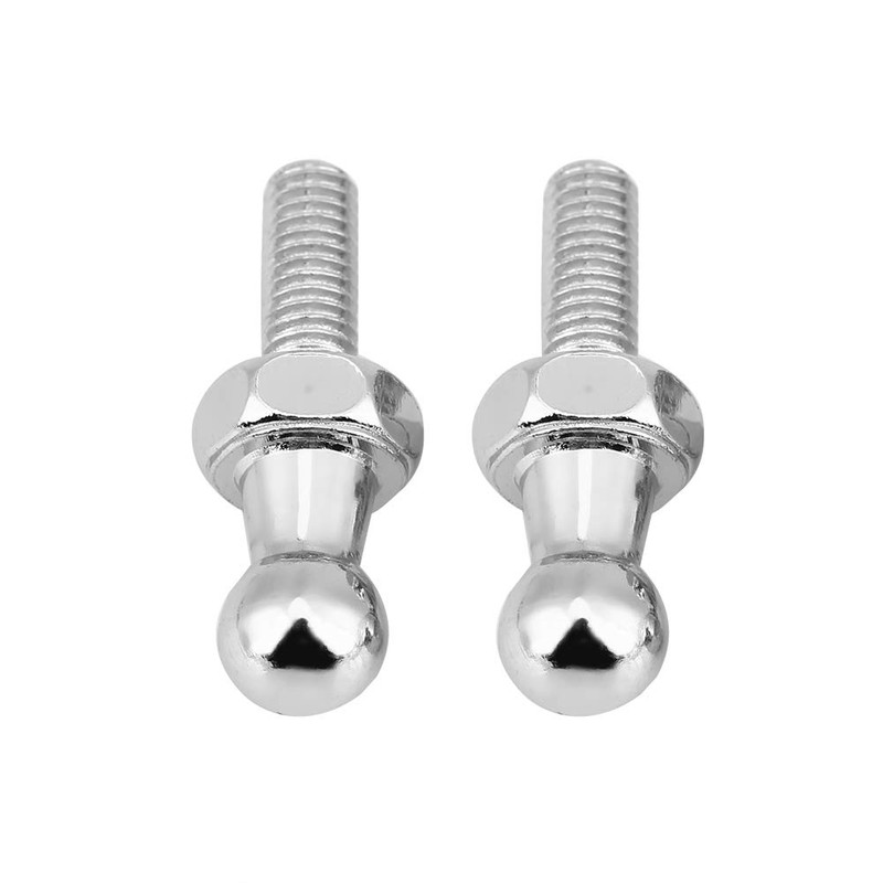 Aramox Ball Studs, 2Pcs M6 Thread Ball Studs for Gas