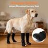 yrenoer Dog Socks 4-Pack for Medium & Large Dogs, Waterproof,