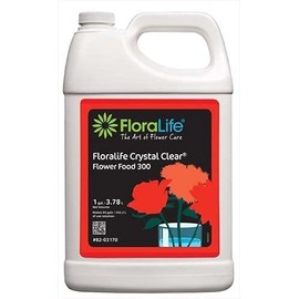 Floralife CRYSTAL CLEAR® Flower Food 300 Liquid, 1 gallon/3.78L