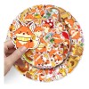 \ `tz Pegatinas Otoñales Little Fox Leisheng, 50 Unidades .