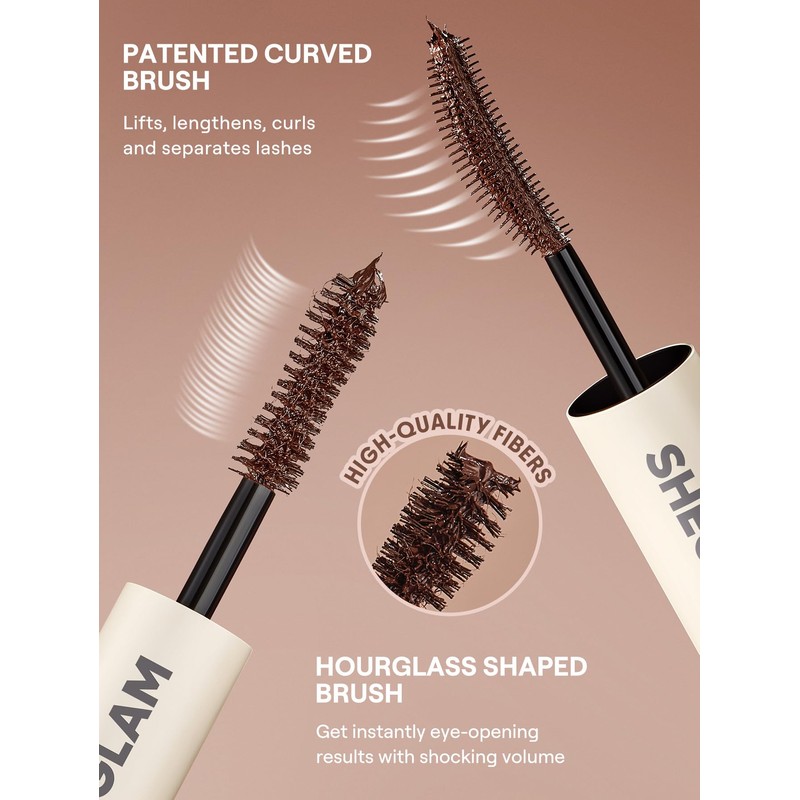 SHEGLAM All-In-One Volumen & Länge Mascara Wasserfest-Macchiato