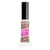 NYX Professional Makeup The Brow Glue, Tinted Eye Brow Gel,