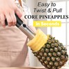 Pineapple Corer, [Upgraded, Reinforced, Thicker Blade] Newness Premium Pineapple Corer