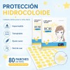 Parches Hidrocoloides Estrella Acne 2 Cajas 80 Pzs
