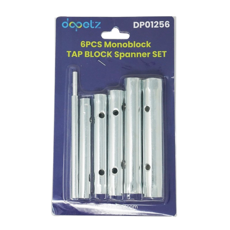 Dapetz ® 5PC Tap Box Spanner Set Monobloc Plumber 10/11mm,