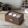 Baskiss Wooden Watch Case, Watch Storage Box, Collection Case, Watch
