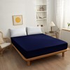 NAFAY LIVING Fitted sheet-Plain Dyed Ultra Soft Microfiber Bedding Sheet