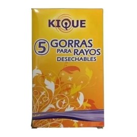 Kique 5 Gorras Desechables Para Rayos Estética/barbería/peluquería Color Azul