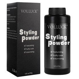 VOLLUCK Haar Puder Men Styling, Natürlich Langanhaltend Styling Powder, Texture Powder Haarpulver Männer Frauen Styling, Sofortige Wirkung Haarstyling Produkte 30 g