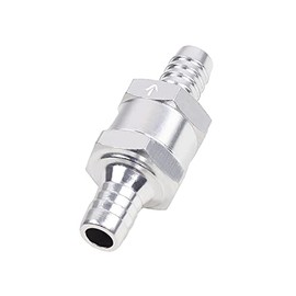 Joywayus 1/4" Fuel Non Return One Way Check Valve Petrol Diesel