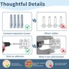 Wjelet Retractable Baby Gate Replacement Parts Kit, Pet Gate Full