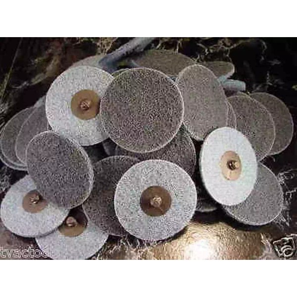 veries 25p 3" FINE ROLL LOCK SANDING DISC roloc scotch