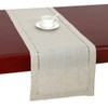 Handmade Hemstitched Natural Rectangle Table Runners (14*108 inch)