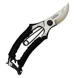 Mikikajiya Village TS058 Pruning Leather Grip Cover, Black