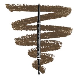 NYX Professional Makeup, Micro Brow Pencil, Lápiz para cejas, Ash Brown, 1g